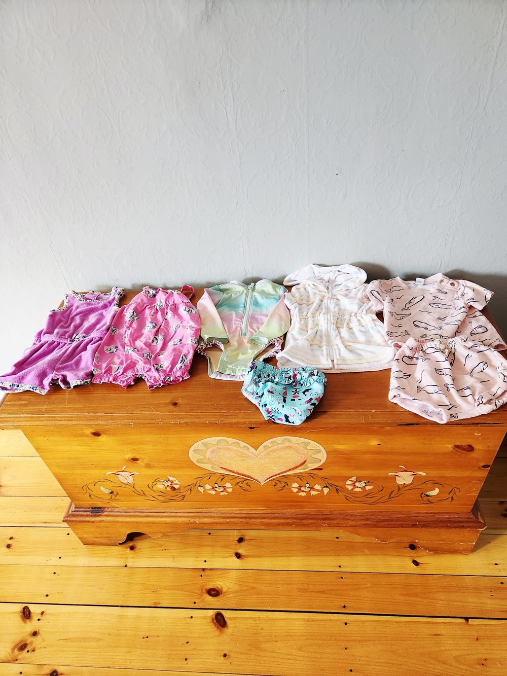 6-9 Month Baby Girl Swim Ocean Themed Bundle